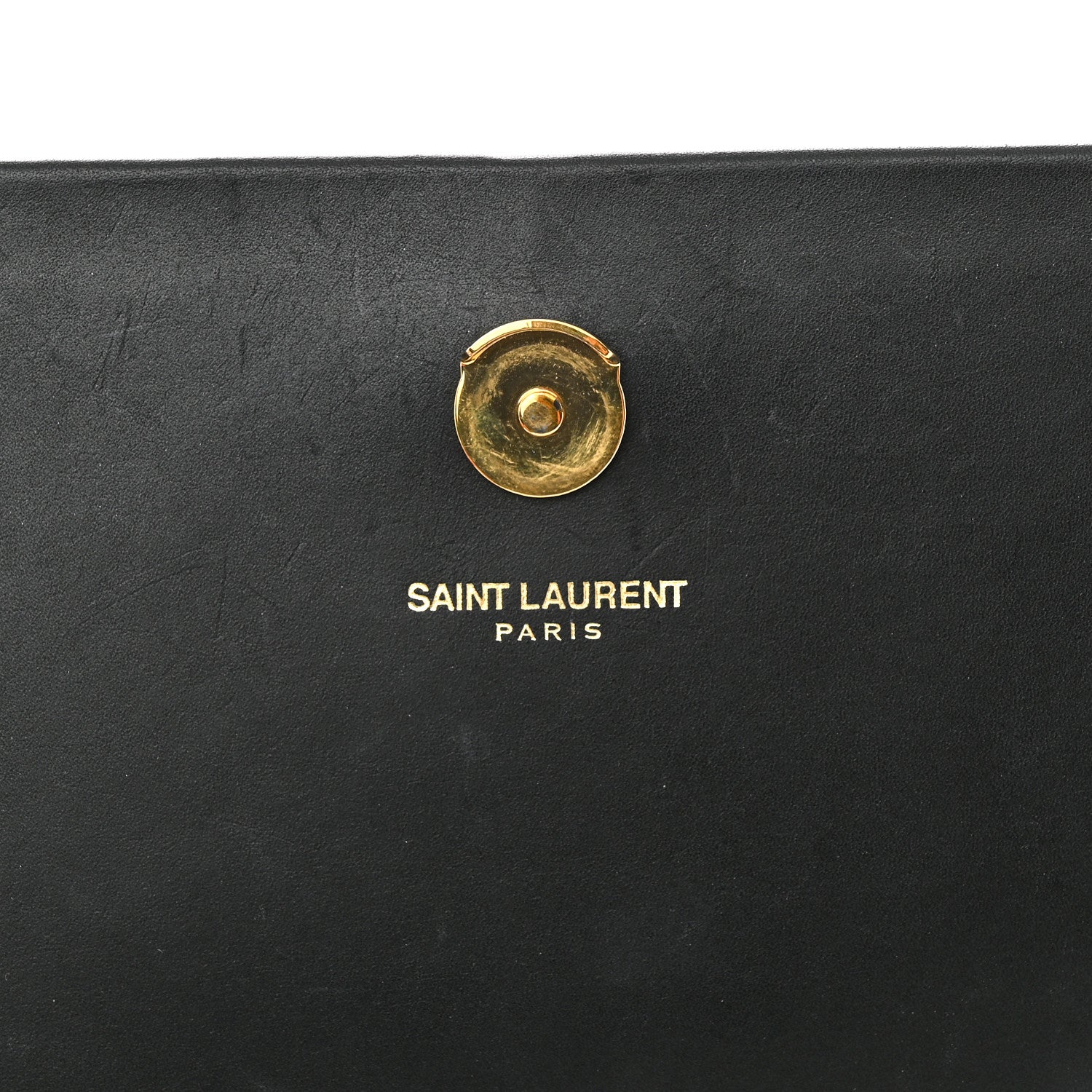 Saint Laurent Smooth Calfskin Medium Classic Monogram Kate Tassel Satchel Black 6 of 12
