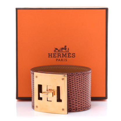 Hermes Lizard Kelly Dog Cuff T1 Etrusque 7 of 7