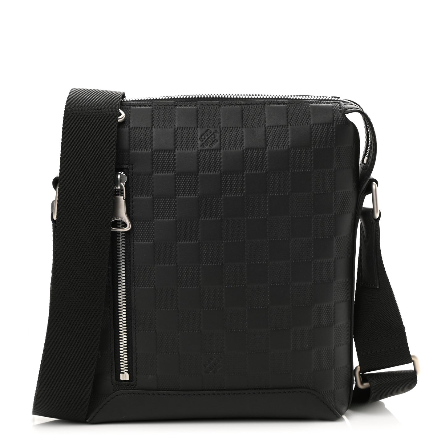 Damier Infini Discovery Messenger BB Onyx