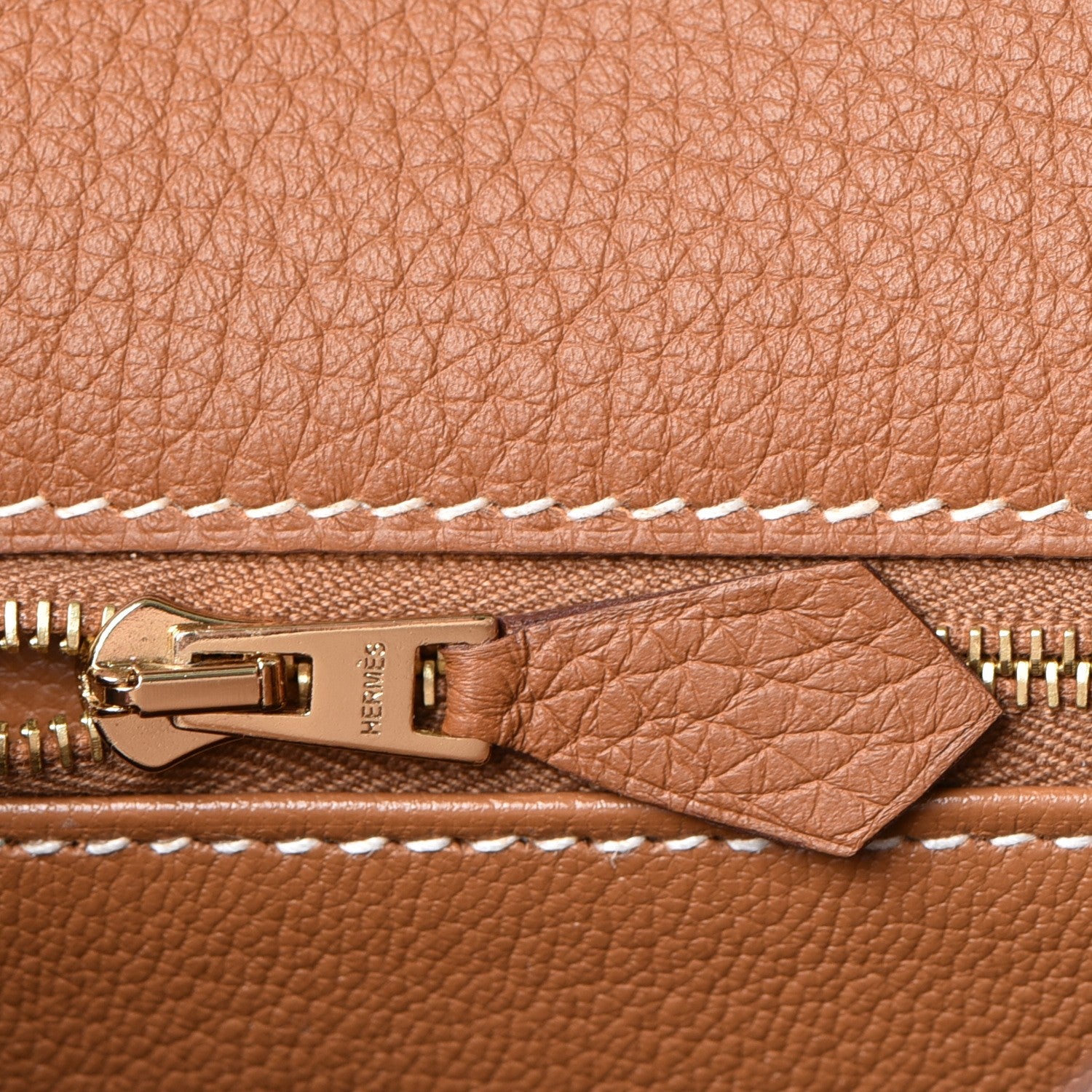 Hermes Taurillon Clemence Retourne Horseshoe Kelly 28 Gold 30 of 40