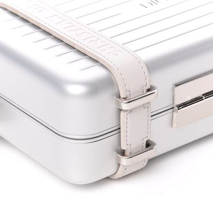Christian Dior X RIMOWA Aluminum Personal Clutch On Strap Silver 9 of 13