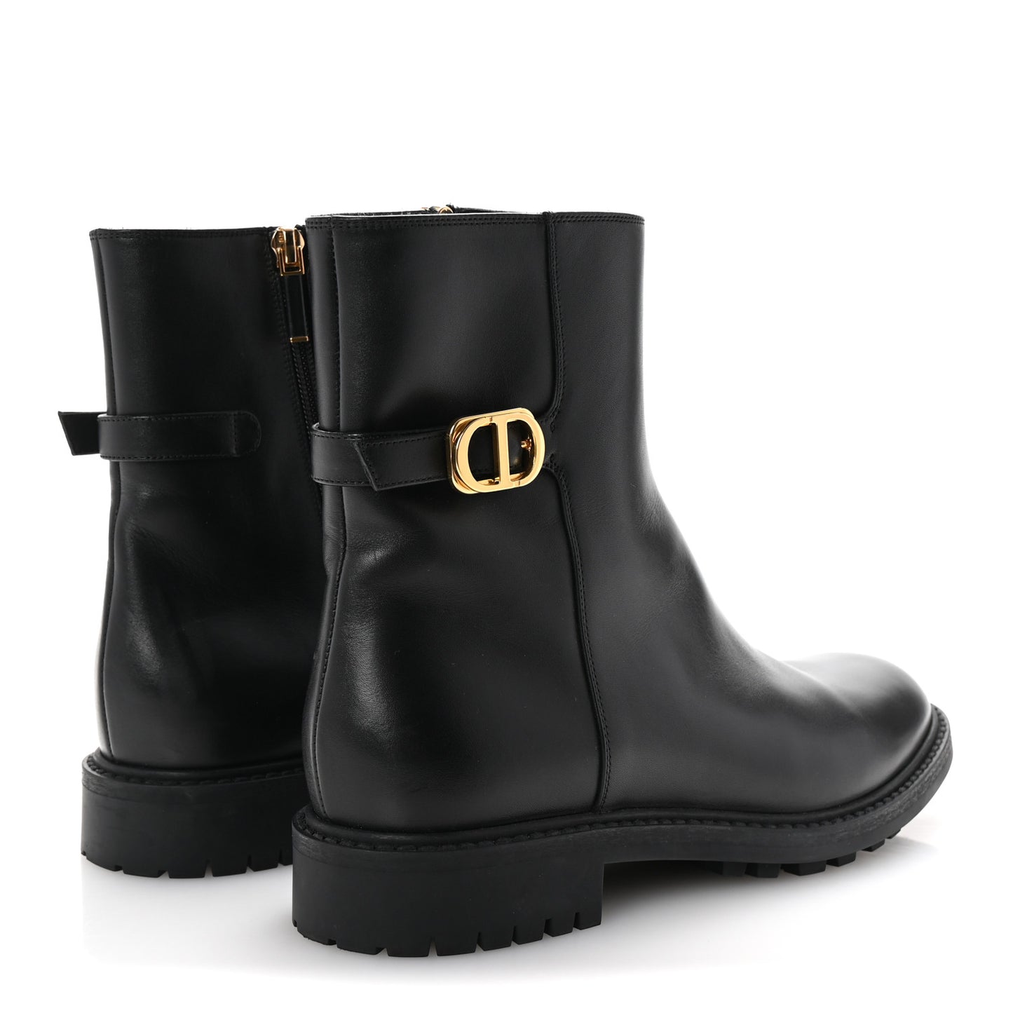 Calfskin 30 Montaigne Ankle Boot 39 Black