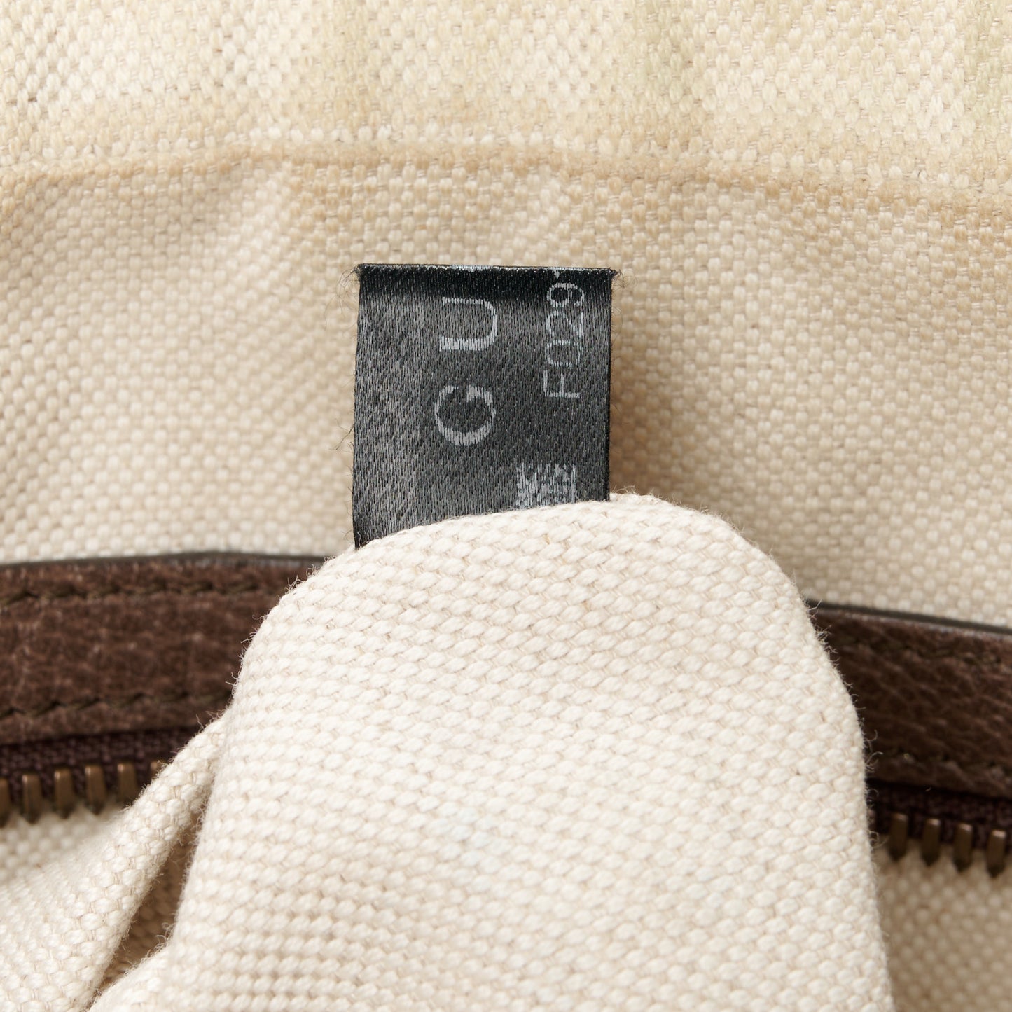 GG Supreme Monogram Web Small Ophidia Messenger Bag Brown