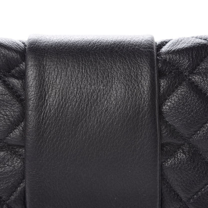 Chanel Sheepskin Mademoiselle Clutch Black 8 of 10