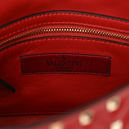 Valentino Garavani Nappa Medium Rockstud Spike Shoulder Bag Rosso Valentino 6 of 9