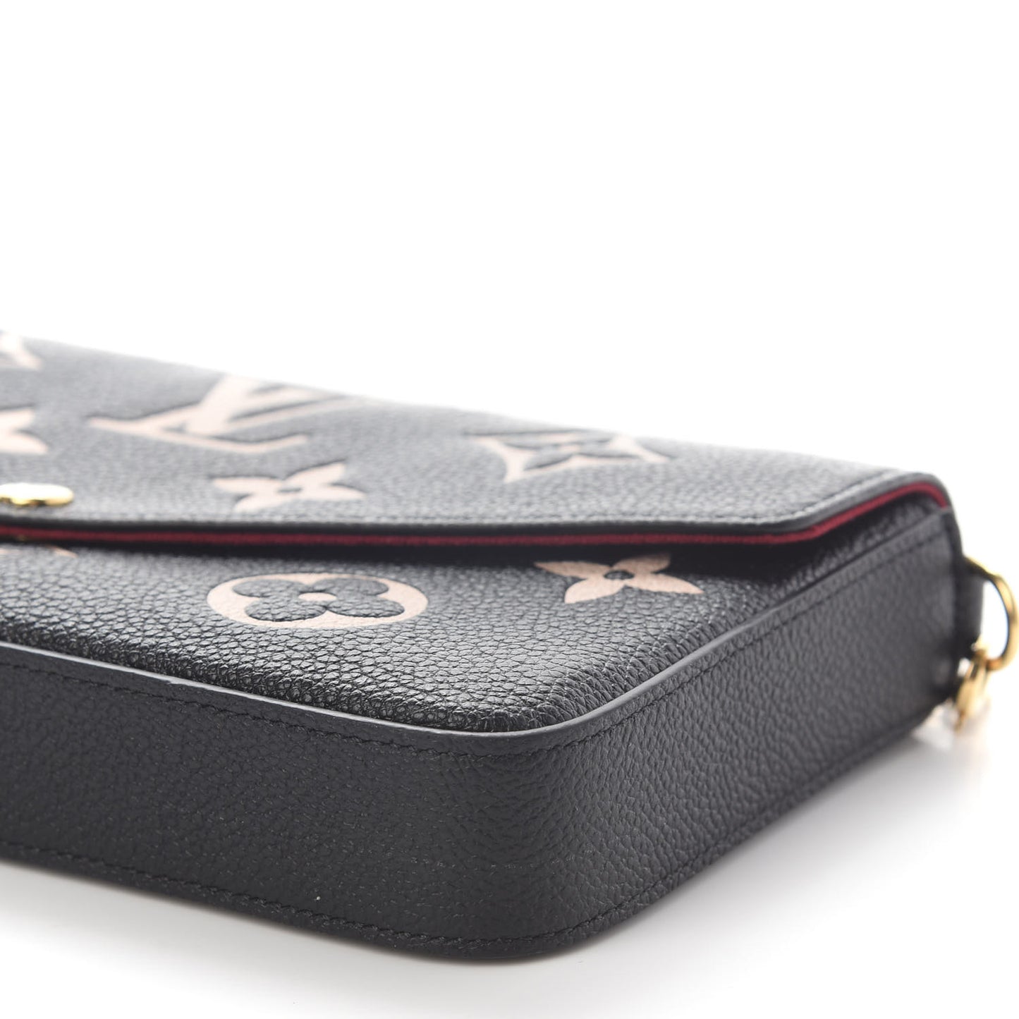 Empreinte Monogram Giant Felicie Pochette Black Beige