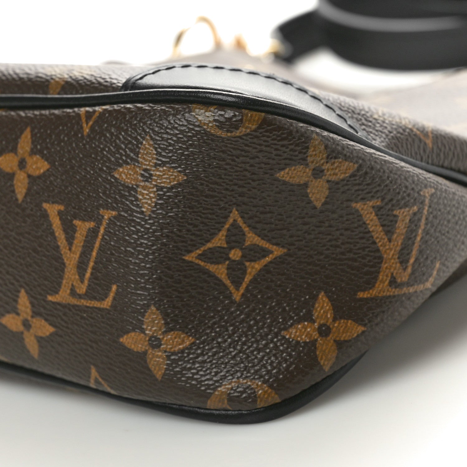 Louis Vuitton Monogram Odeon PM Black 9 of 10