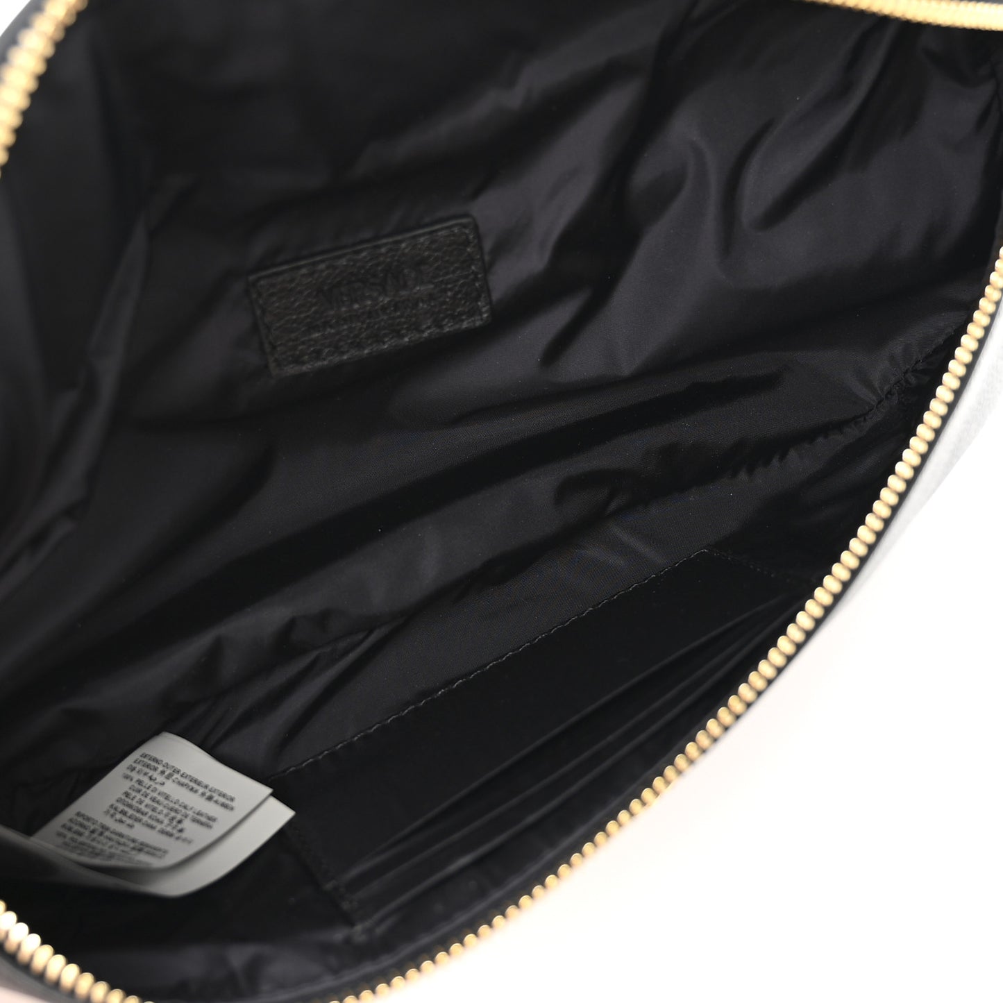 Grained Calfskin Vanitas Medea Belt Bag Black