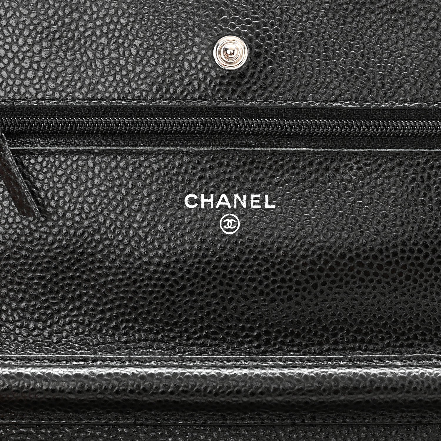 Chanel Caviar Quilted Wallet On Chain WOC Black 6 of 11