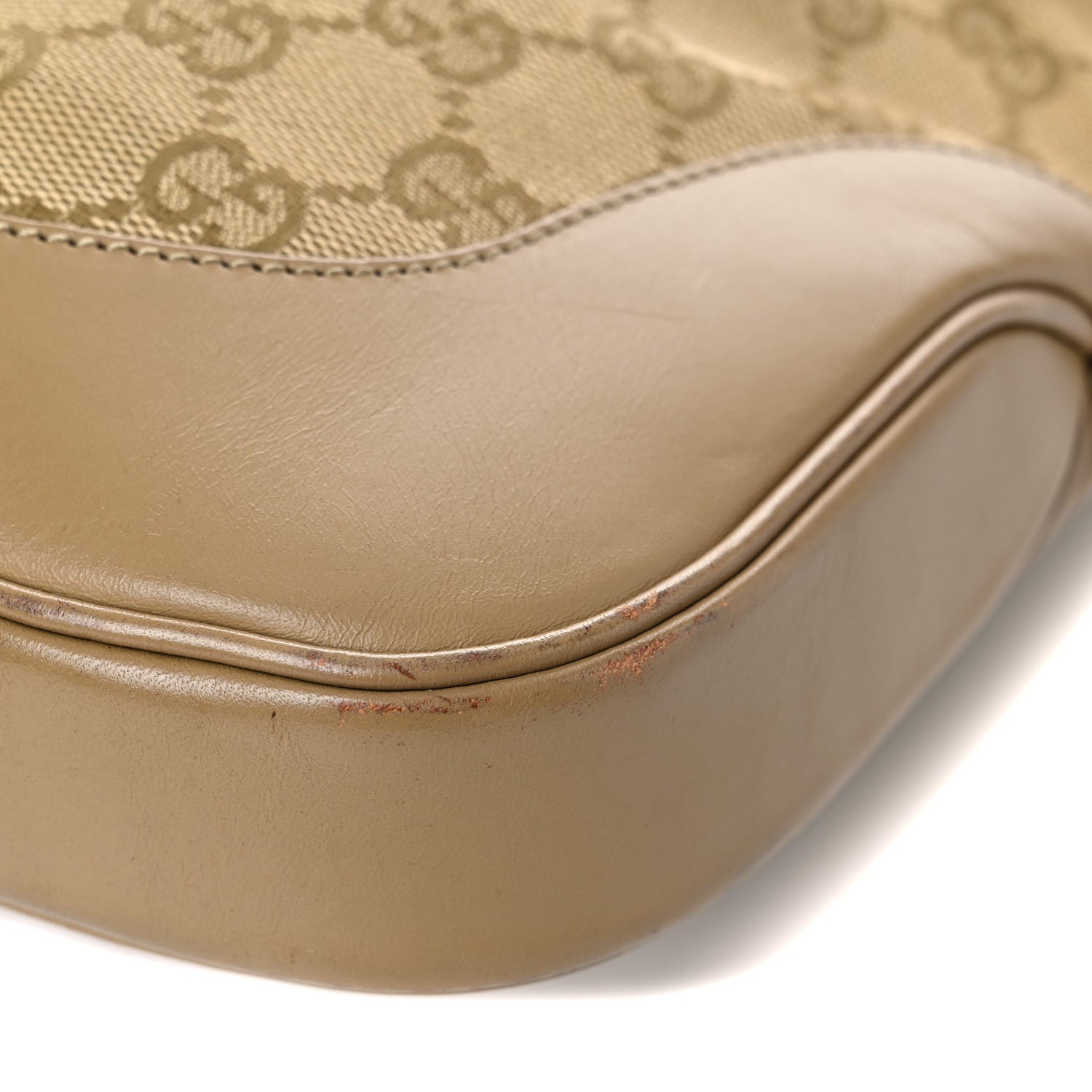 Gucci Monogram Web Jackie O Hobo Beige 11 of 23