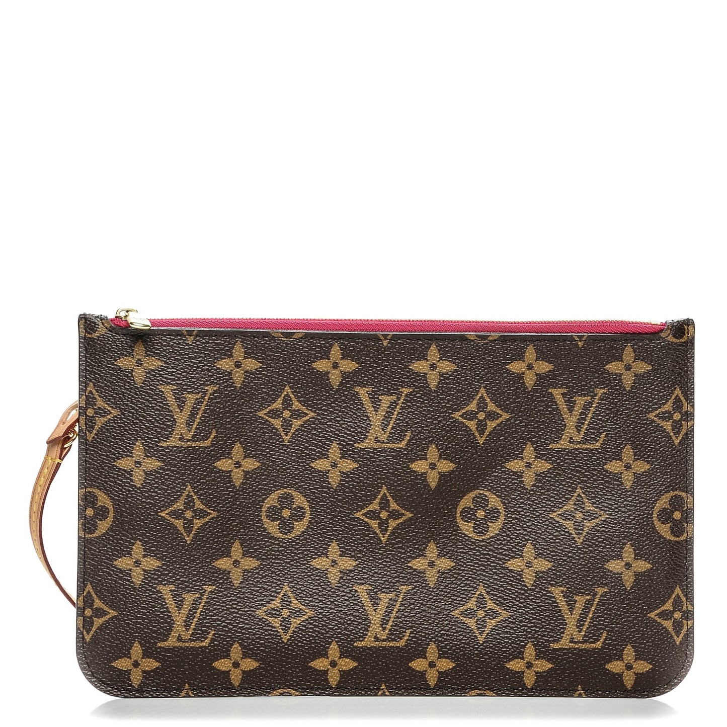 Monogram Neverfull MM GM Pochette Fuchsia