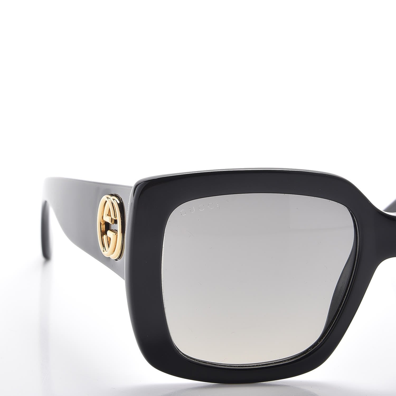 Gucci Square Optyl GG0141 Sunglasses Black 7 of 8