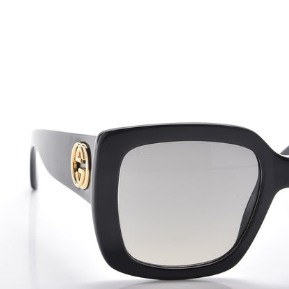 Gucci Square Optyl GG0141 Sunglasses Black 7 of 8