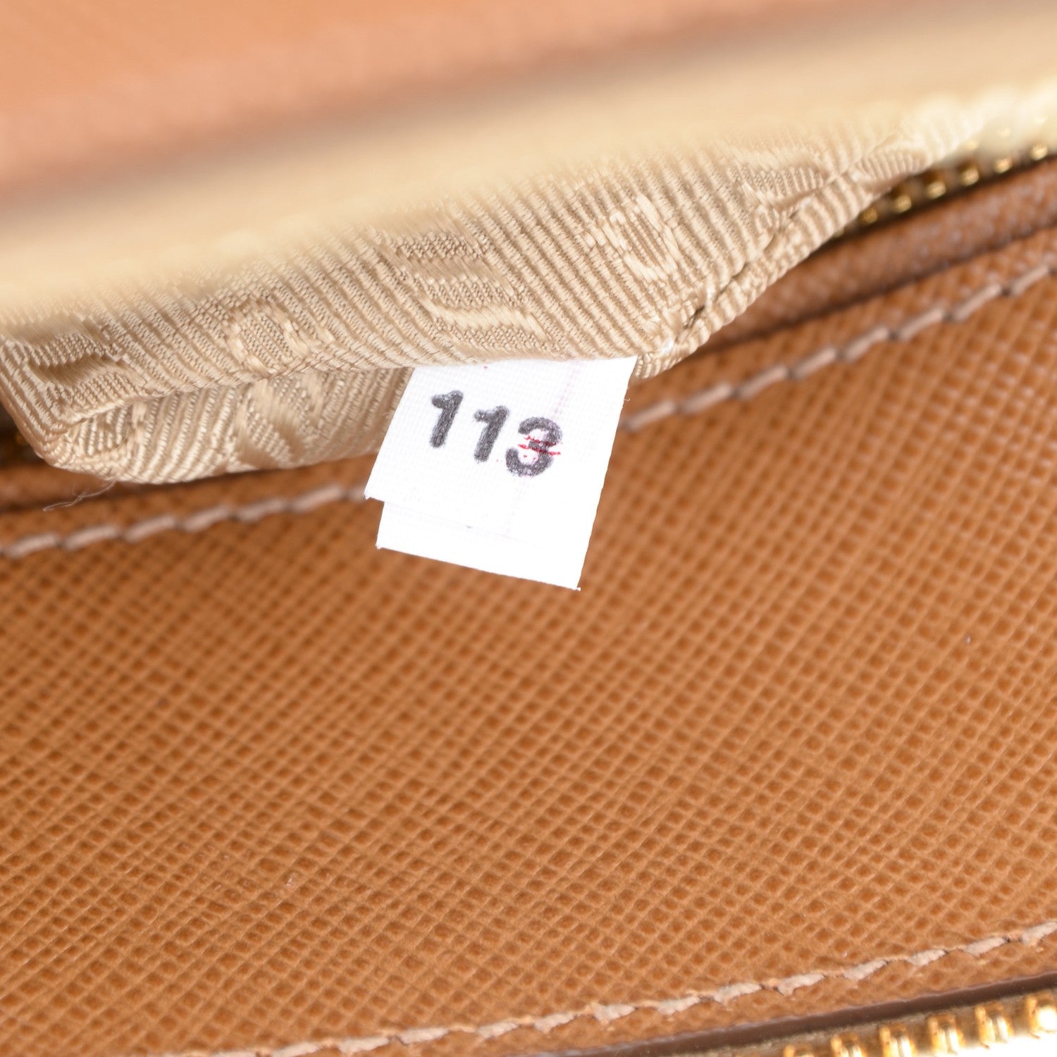 Prada Saffiano Lux Small Promenade Tote Caramel 8 of 8