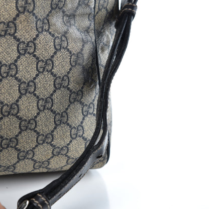 Gucci GG Plus Monogram Large Carry On Duffle Bag Navy 17 of 25