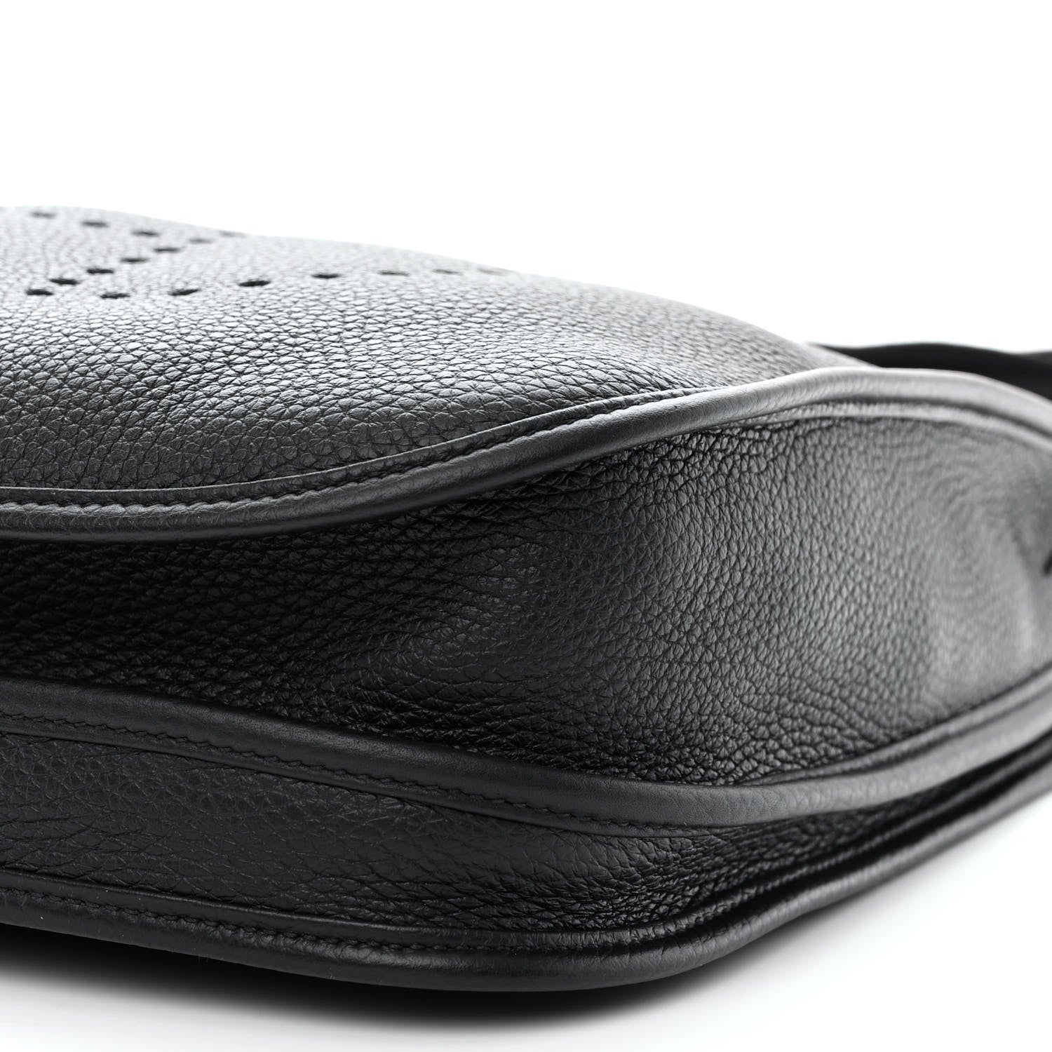 Hermes Taurillon Clemence Evelyne III PM Black 10 of 11