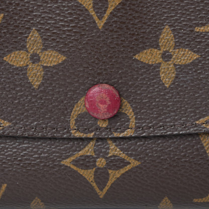 Louis Vuitton Monogram Emilie Wallet Fuchsia 8 of 8