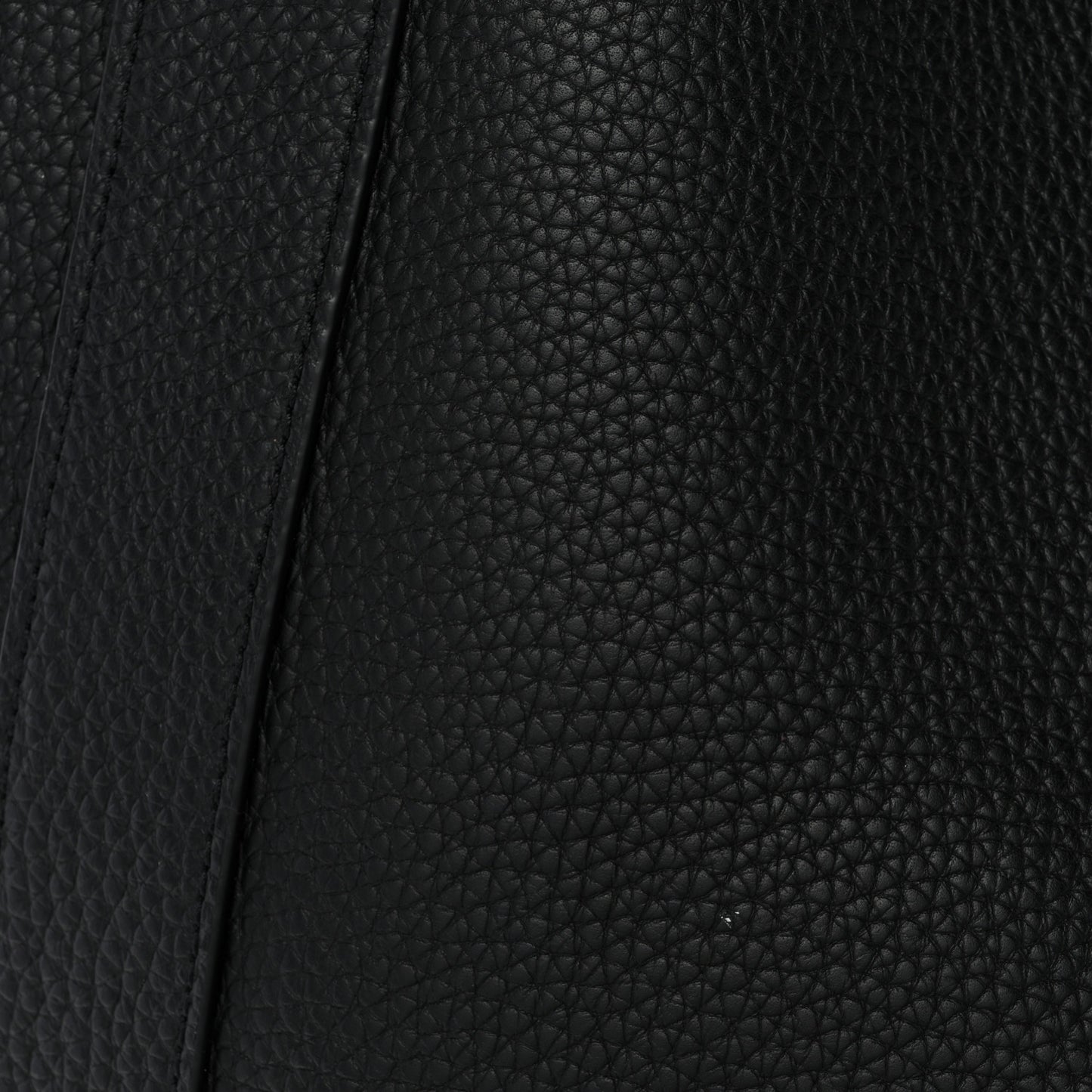 Heavy Grain Bayswater North South Tote Black