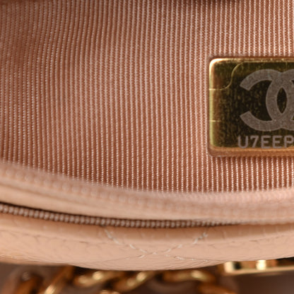 Chanel Caviar Quilted Wallet On Chain WOC Beige 7 of 11