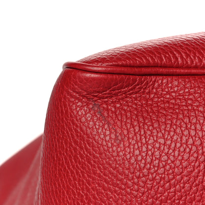 Gucci Monogram Bree Zippered Tote Beige Red 11 of 11