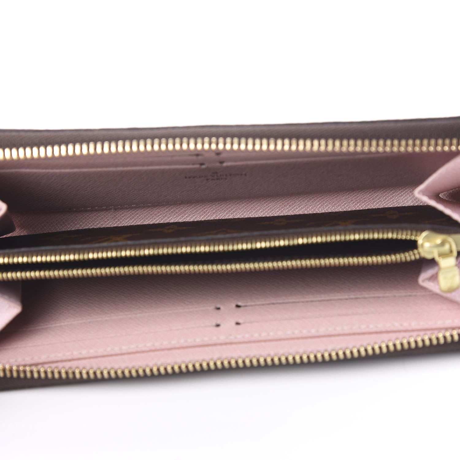 Louis Vuitton Monogram Clemence Wallet Rose Ballerine 4 of 7