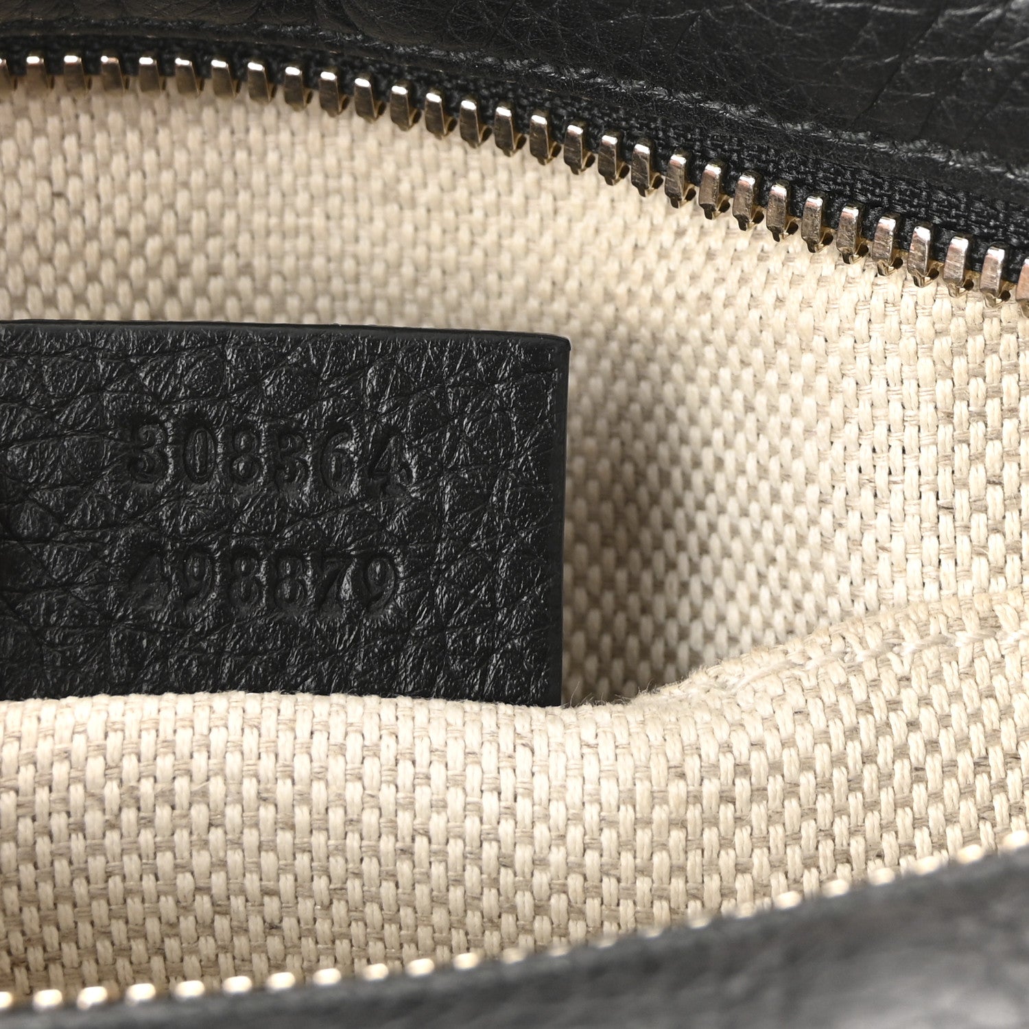 Gucci Pebbled Calfskin Small Soho Disco Bag Black 7 of 10
