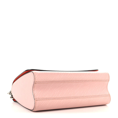 Louis Vuitton Epi Travel Stickers Twist Shoulder Bag Rose Ballerine 4 of 9