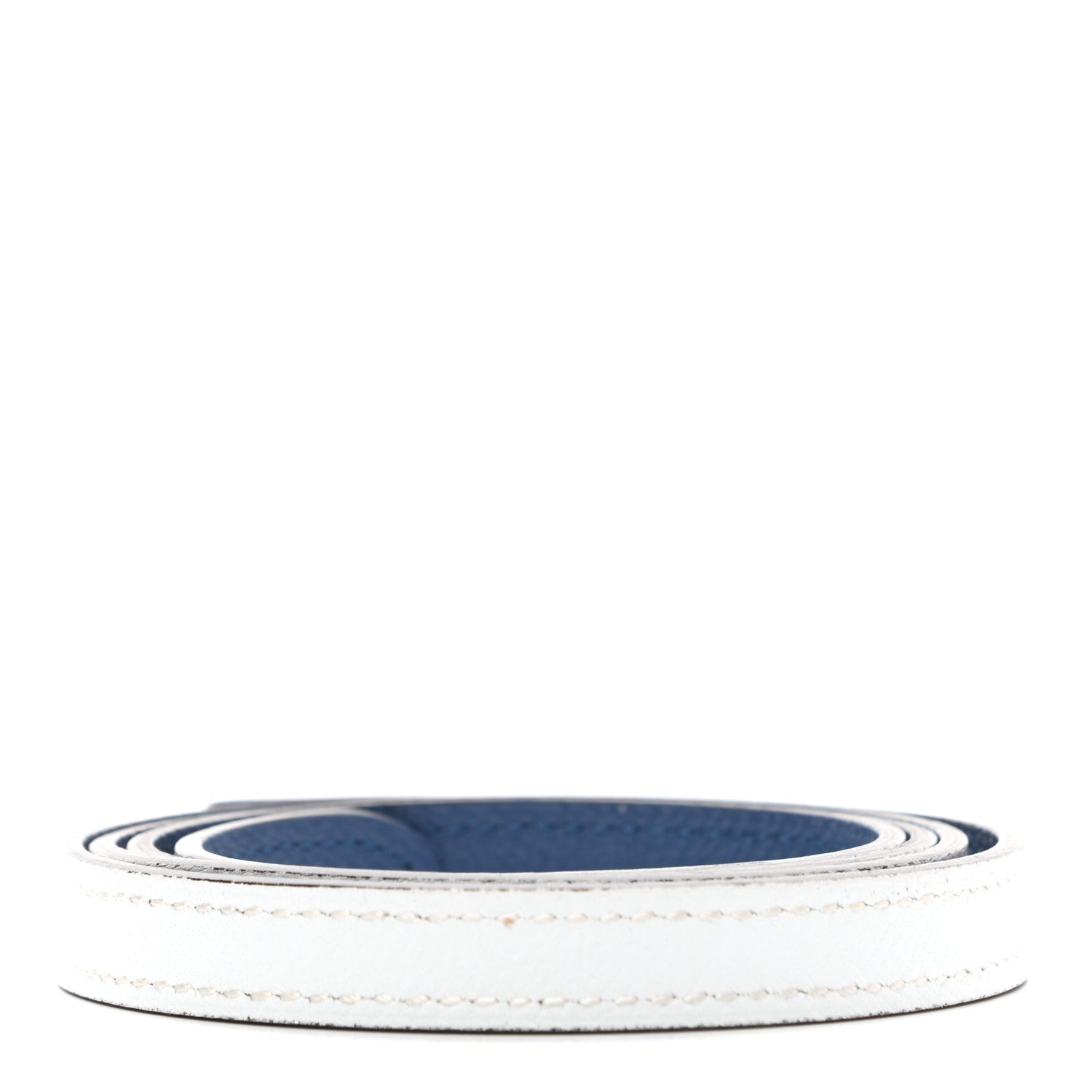 Hermes Epsom 13mm Belt Strap 85 White Colvert 2 of 5