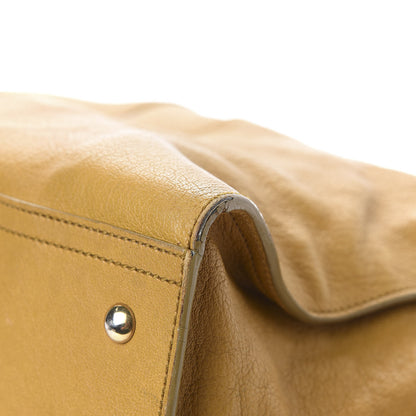 Saint Laurent Sheepskin Large Cabas ChYc Mustard 15 of 16