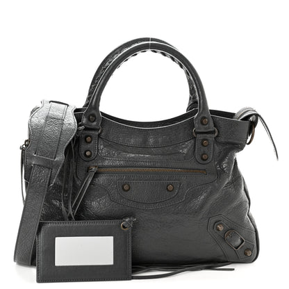 Balenciaga Agneau Classic Hardware Town Gris Fossile 1 of 9