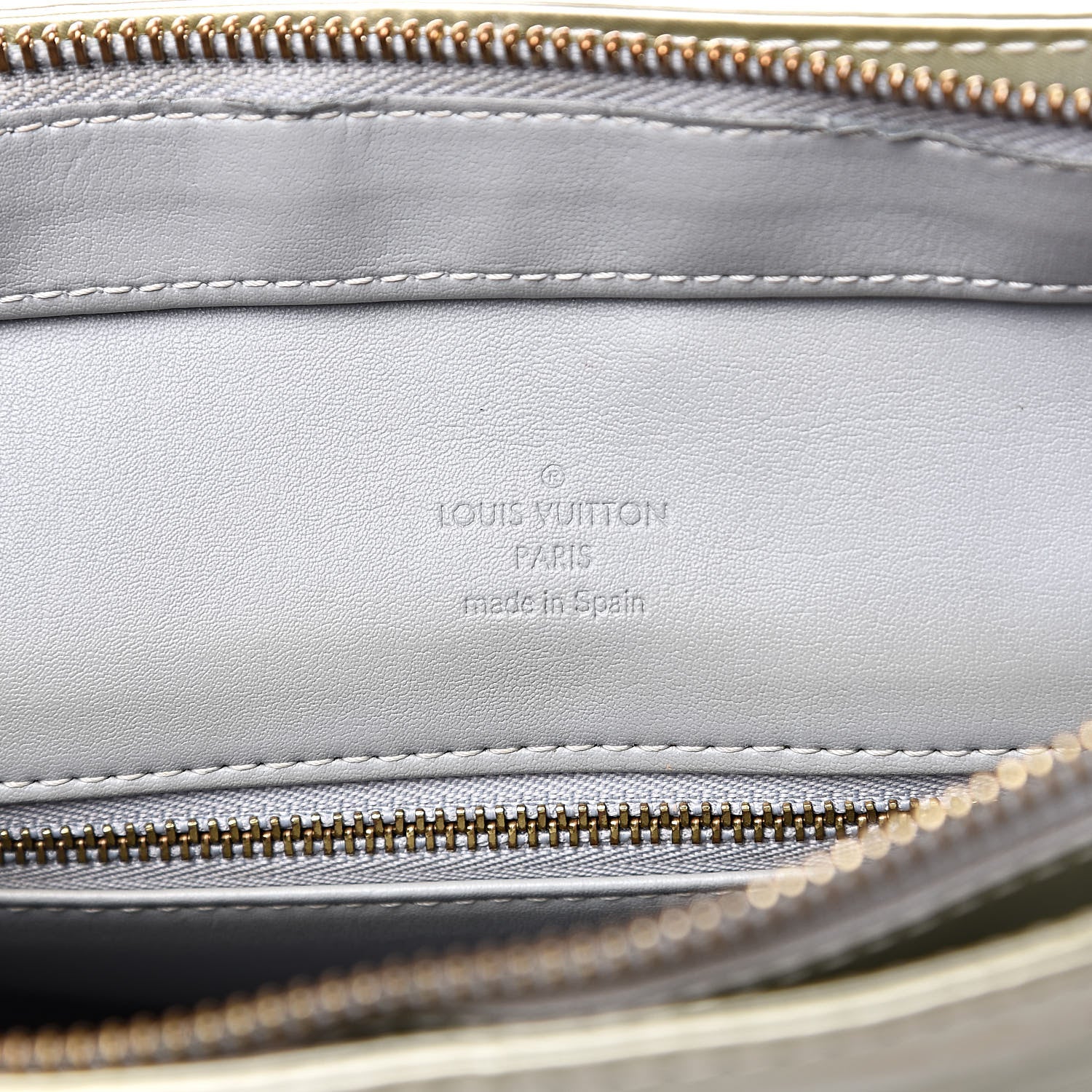 Louis Vuitton Vernis Houston Silver 6 of 13