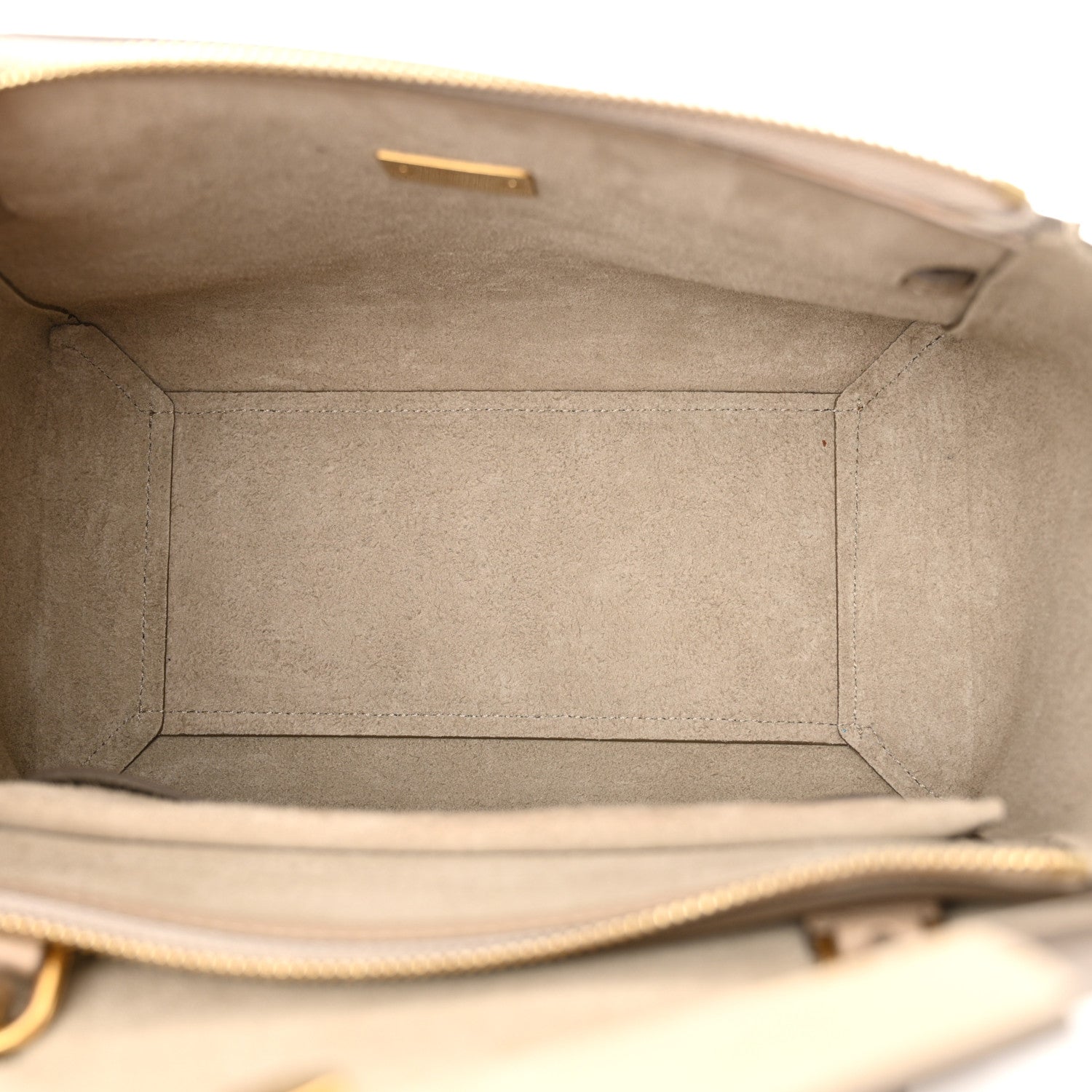 Celine Grained Calfskin Micro Belt Bag Light Taupe 5 of 10