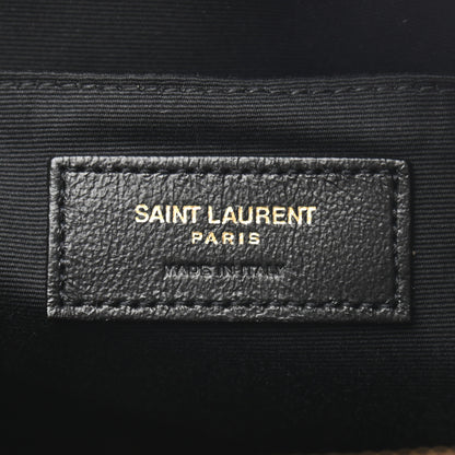 Saint Laurent Calfskin Matelasse Monogram Lou Camera Bag Dark Legion Red 6 of 9