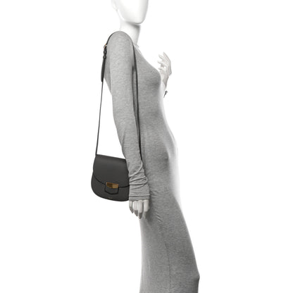 Celine Baby Grained Calfskin Small Trotteur Grey 2 of 11
