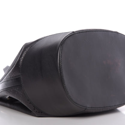 Gucci Bright Diamante Medium Bucket Bag Black 6 of 10