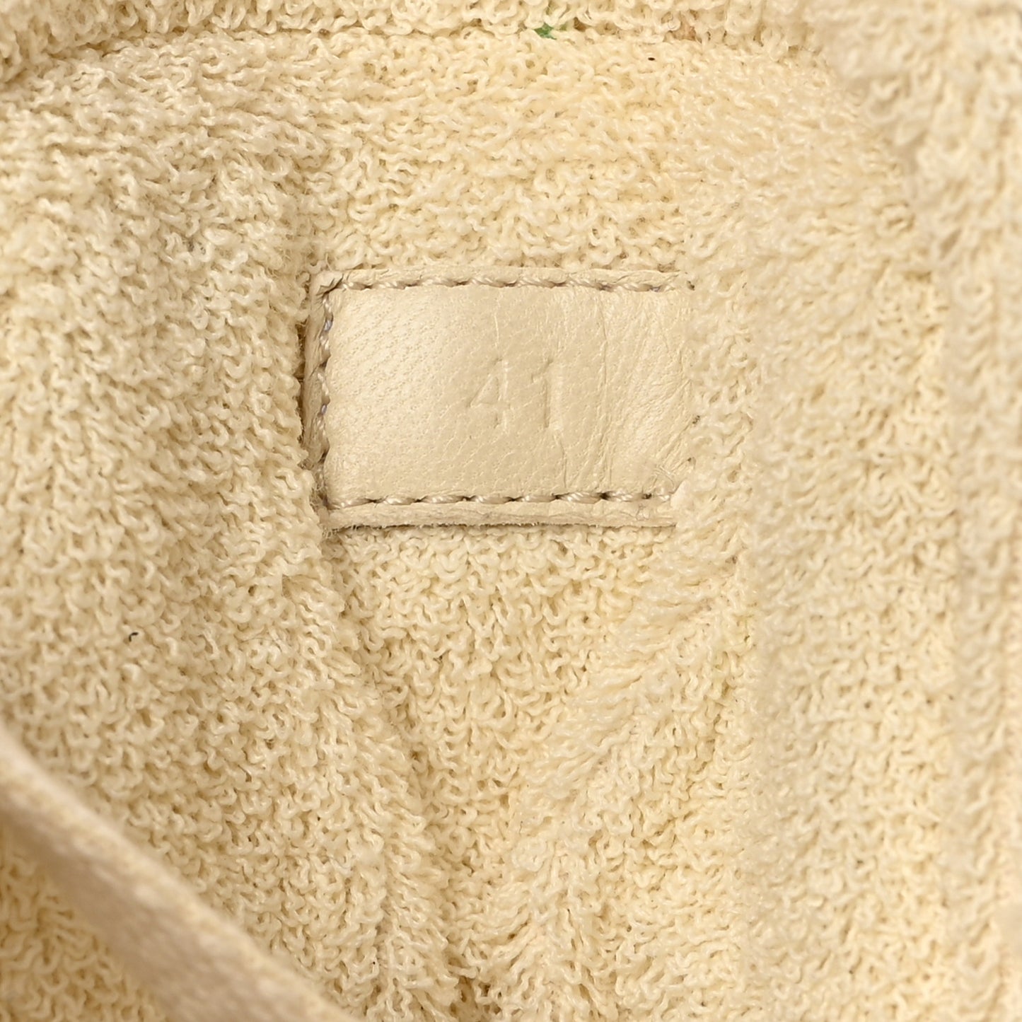 Lagoon Nappa The Quilt High Top Sneakers 41 Sea Salt