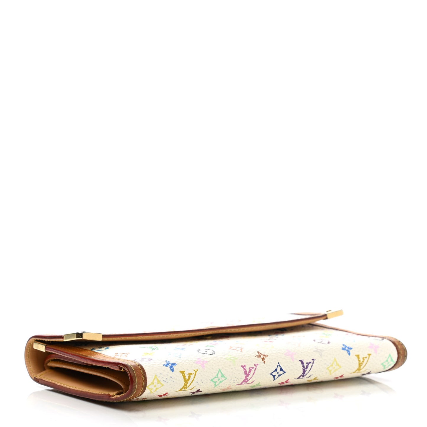 Monogram Multicolor Porte Tresor International Wallet White