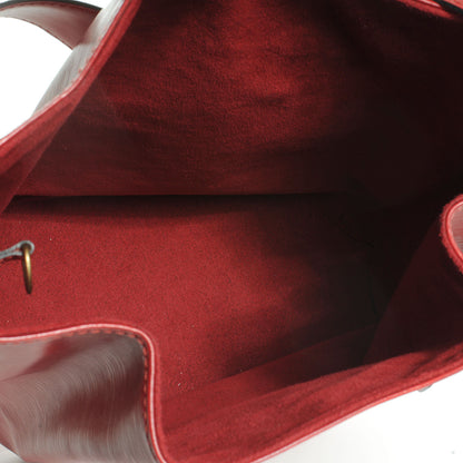 Louis Vuitton Epi Sac D'Epaule Red 4 of 8