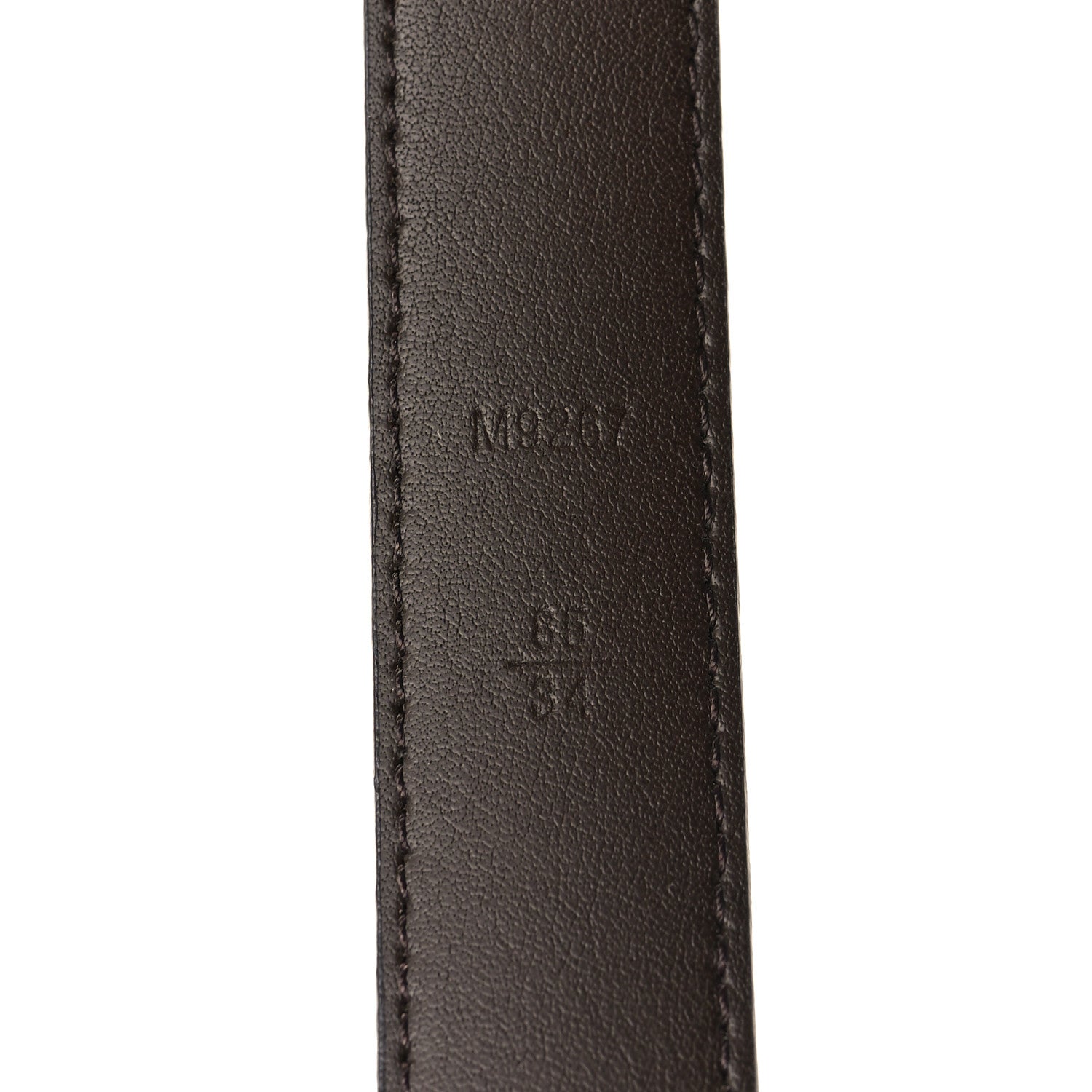 Louis Vuitton Mini Damier Ebene 25mm LV Initiales Belt 85 34 6 of 6