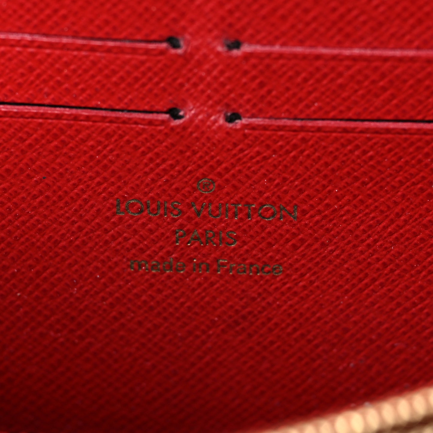 Monogram Retiro Zippy Wallet Cherry
