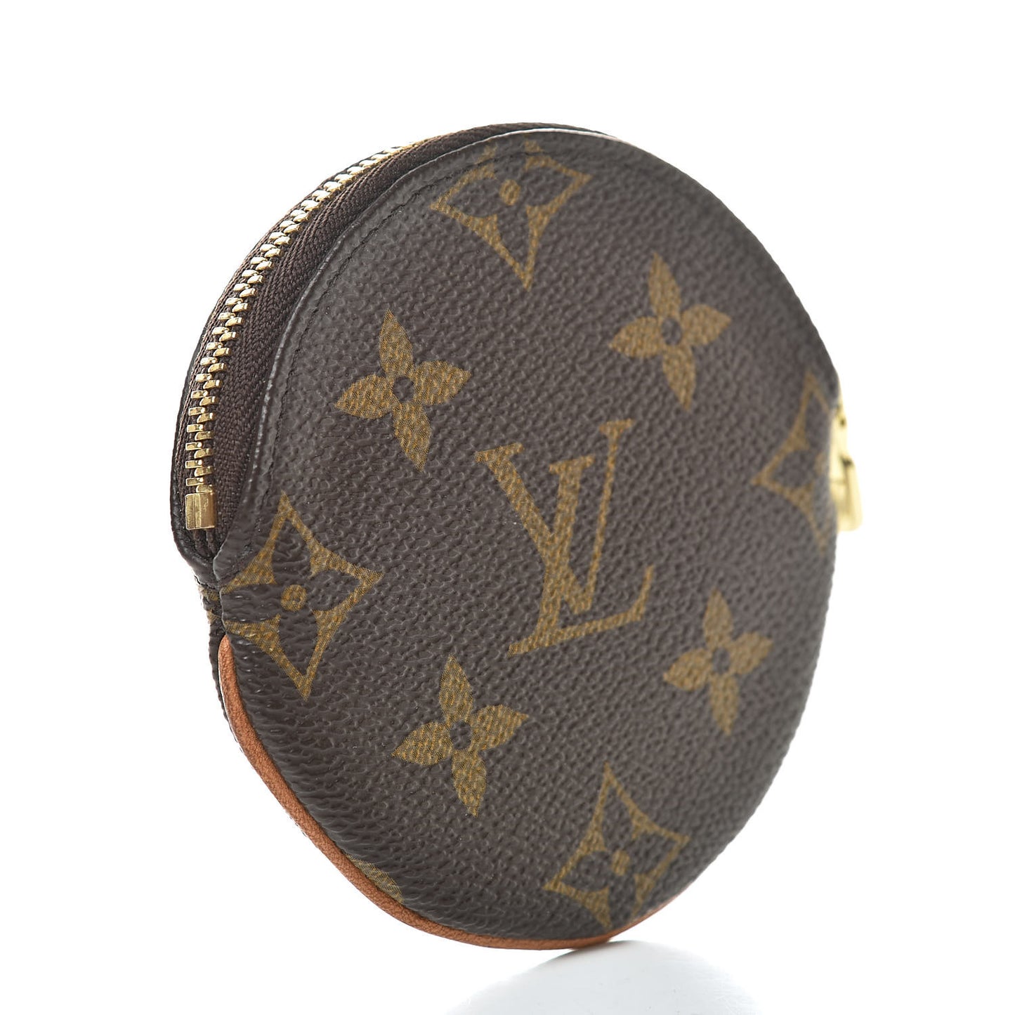 Monogram Round Coin Purse