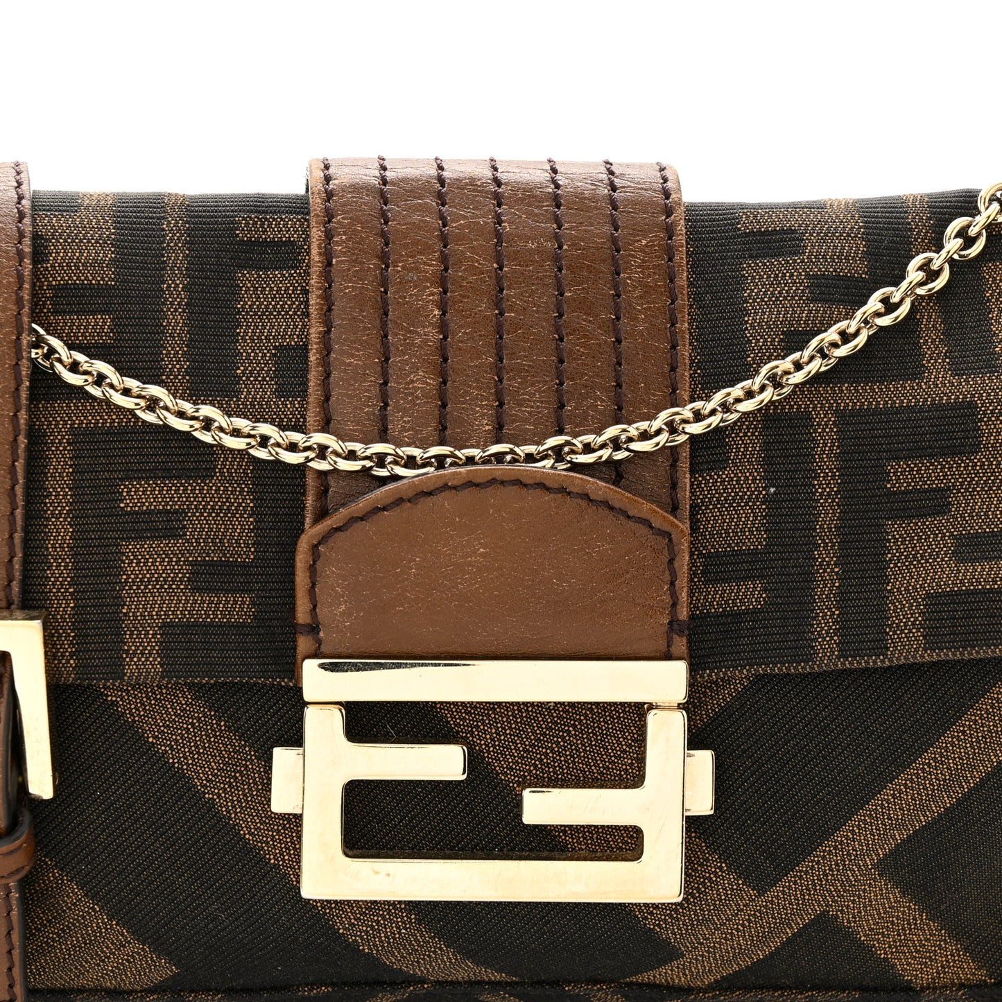 Zucca Maxi Baguette Bag Tobacco