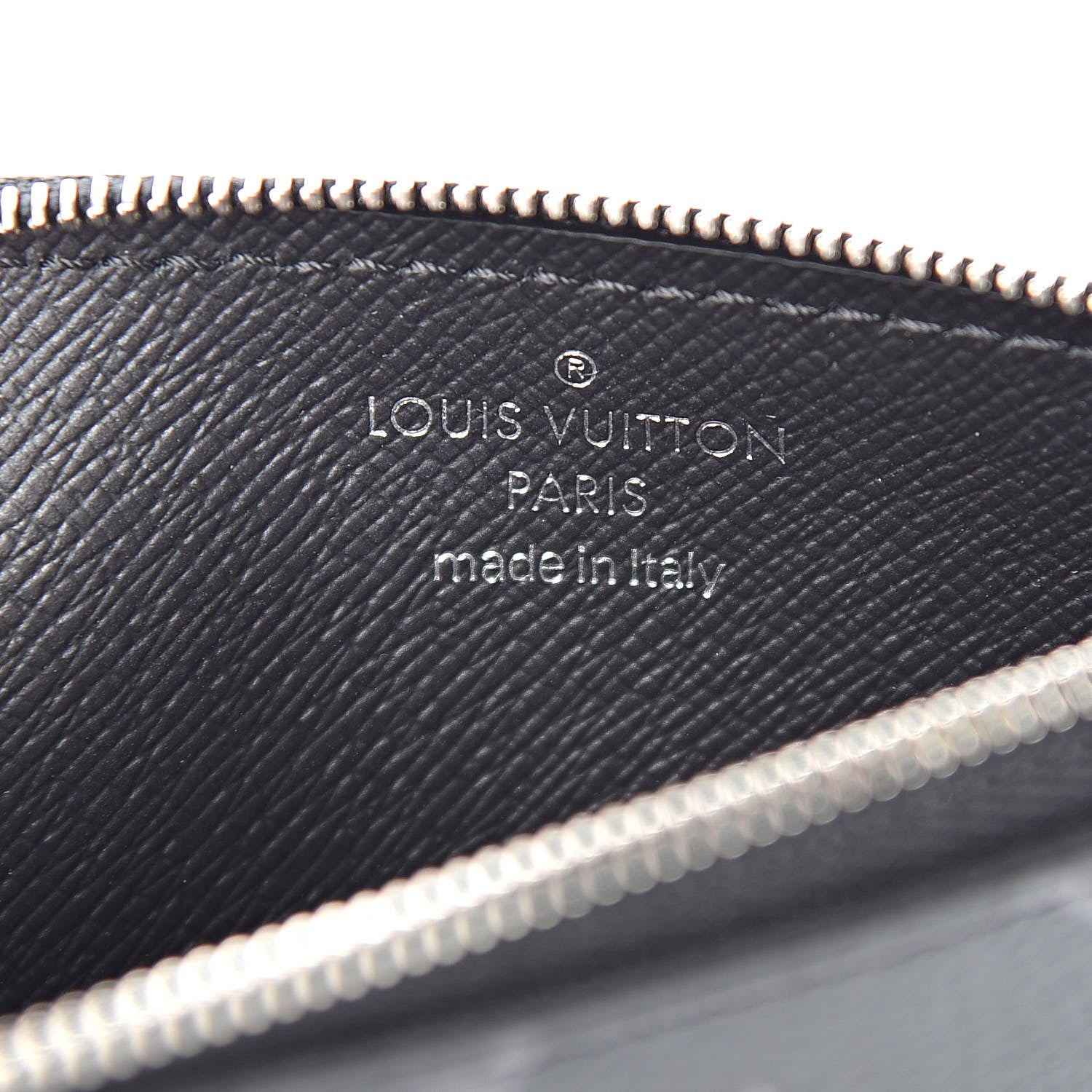 Louis Vuitton Monogram Eclipse Taiga Coin Card Holder 6 of 7
