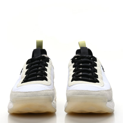Chanel Velvet Calfskin Mixed Fibers CC Sneakers 38 Ivory Black 2 of 7