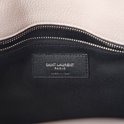 Saint Laurent Grained Calfskin Baby Sac De Jour Souple Rose 6 of 9