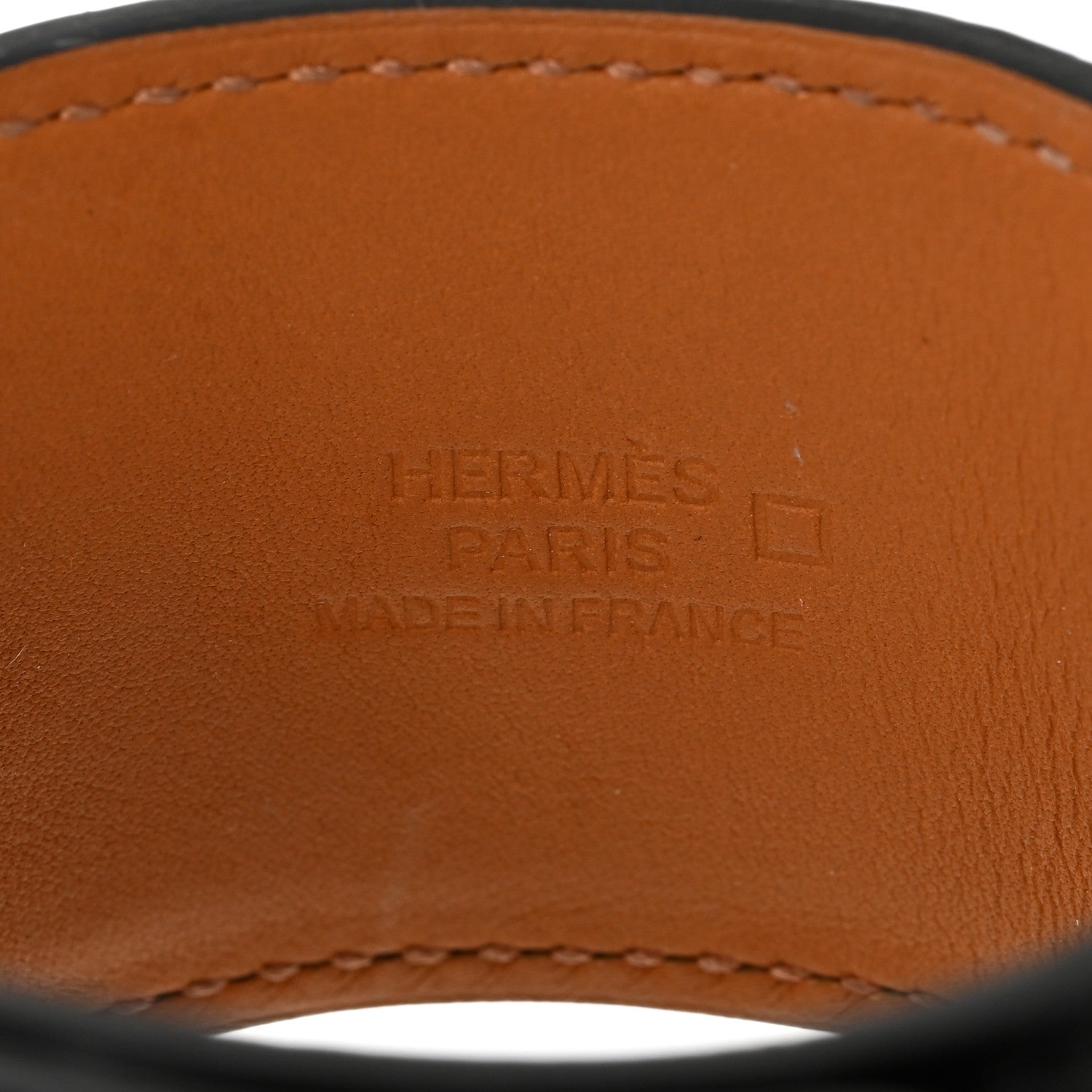 Hermes Matte Alligator Collier De Chien CDC Bracelet S Black 5 of 7