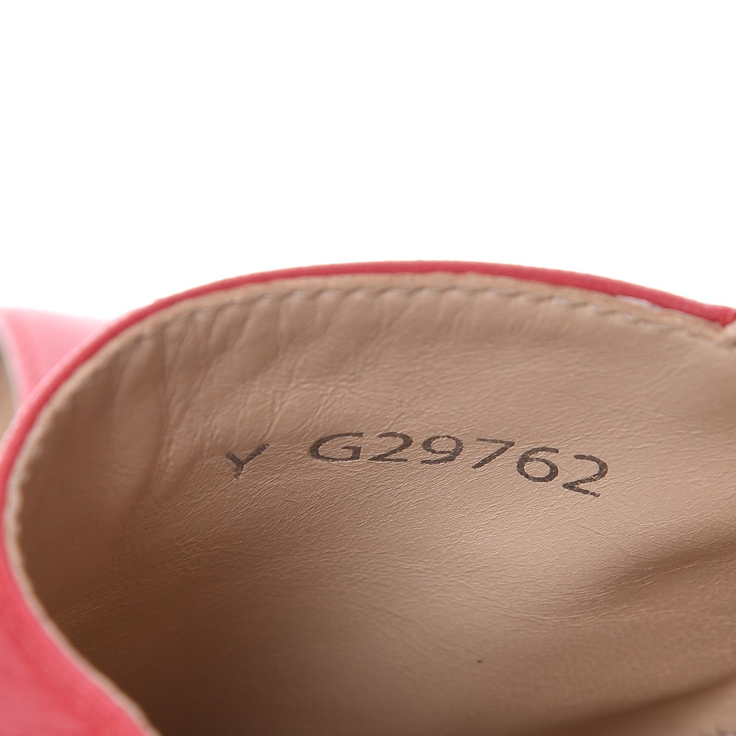 Lambskin CC Espadrilles 39 Red
