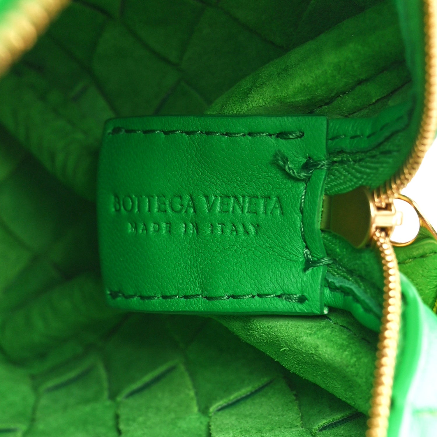 Bottega Veneta Nappa Intrecciato Mini Loop Camera Bag Parakeet 6 of 9