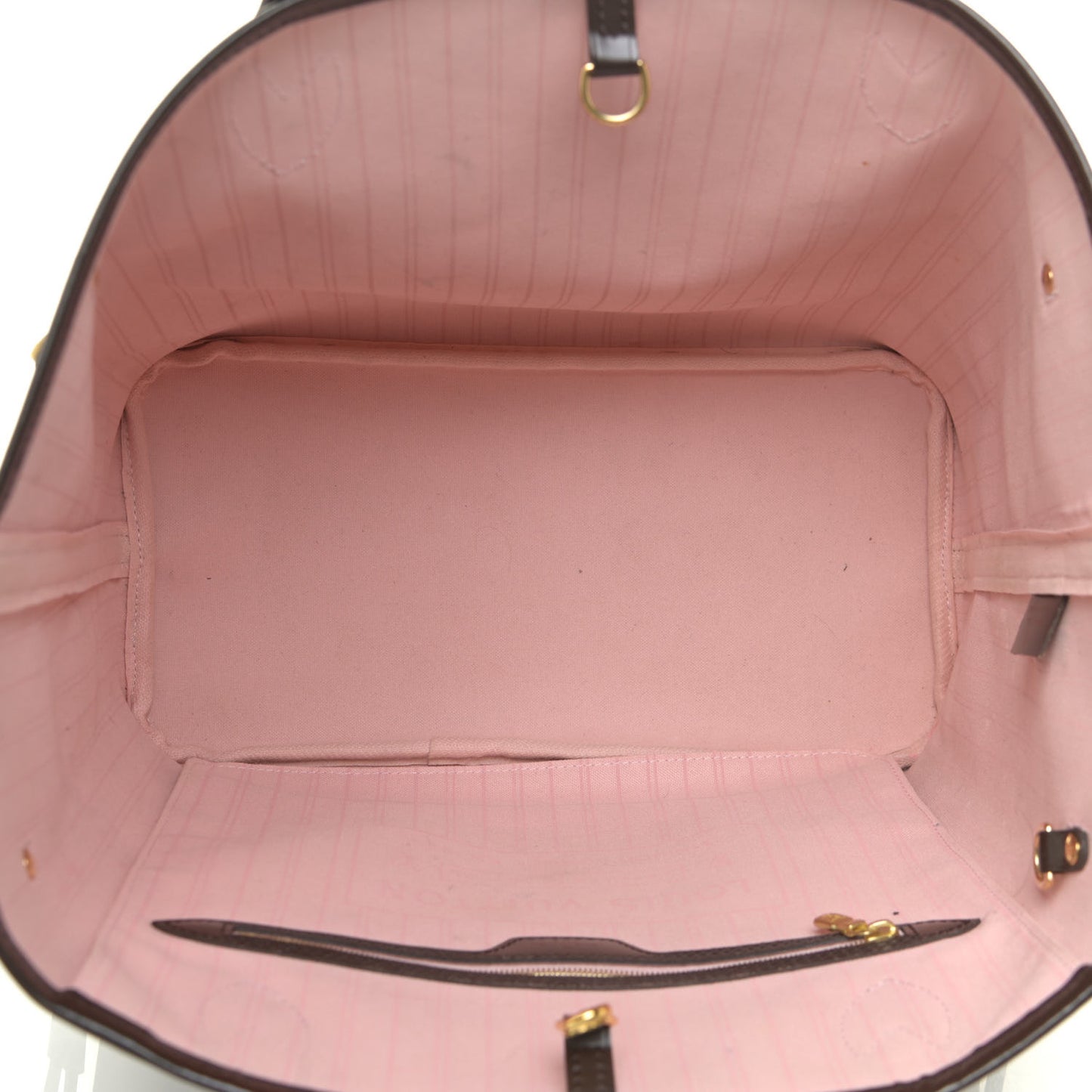 Damier Ebene Neo Neverfull MM Rose Ballerine