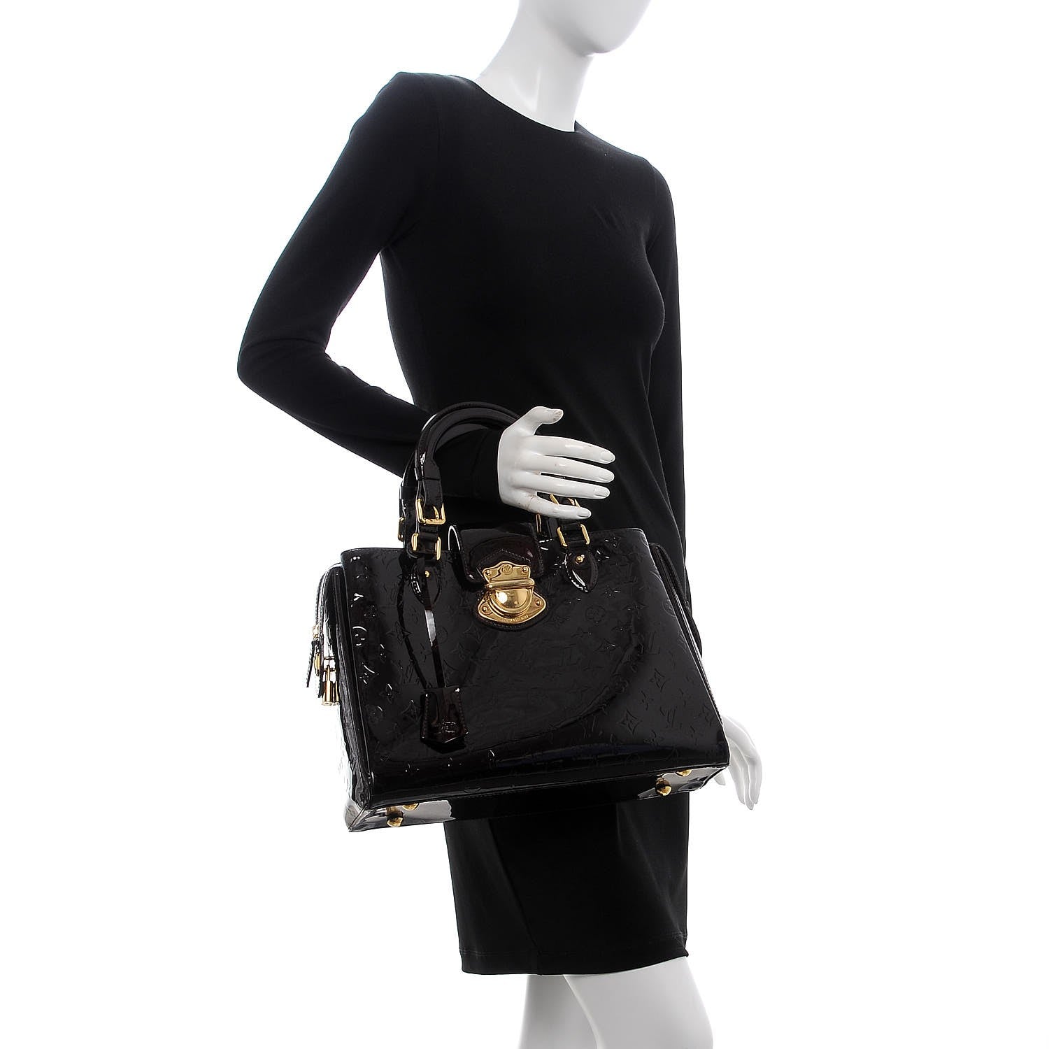 Louis Vuitton Vernis Melrose Avenue Amarante 2 of 7